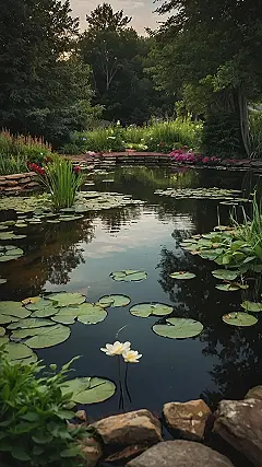 Pondside Serenity