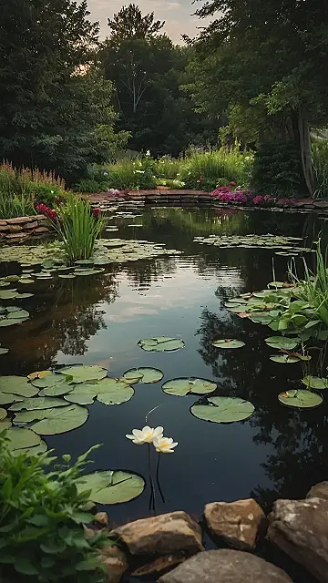 Pondside Serenity