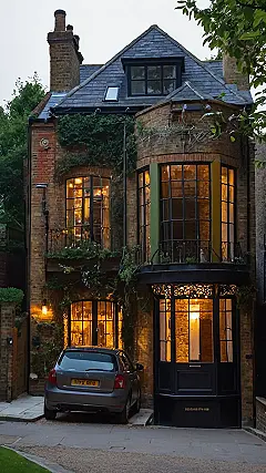 London’s Blooming Townhouses