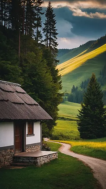 Whispers of Serenity in a Misty Mountain Paradise