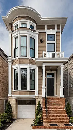 Dreamy Stucco Dwellings