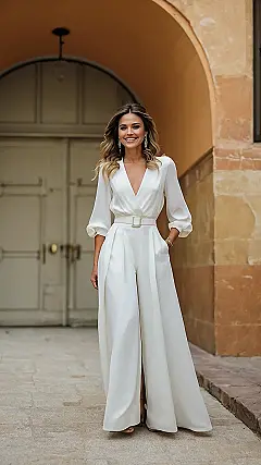 Jumpsuit Bride