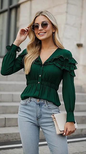 Bloomin’ Blouse Beauty