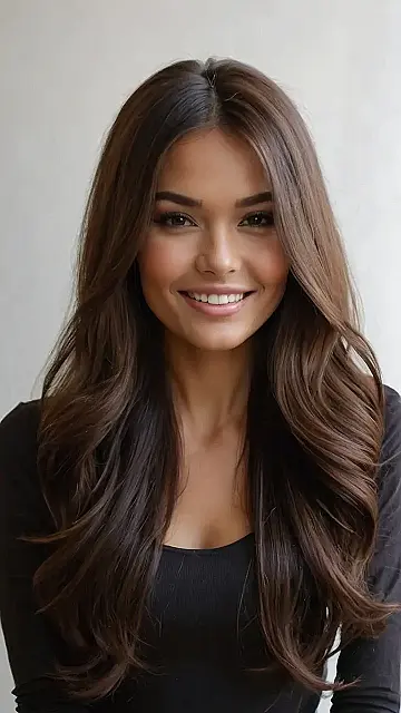 Midnight Chocolate Hair