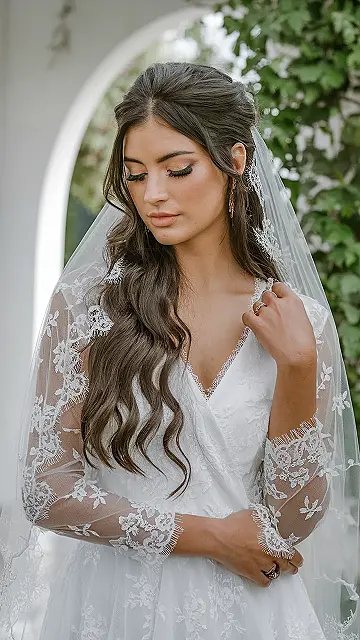 Layered Hair: A Bridal Statement