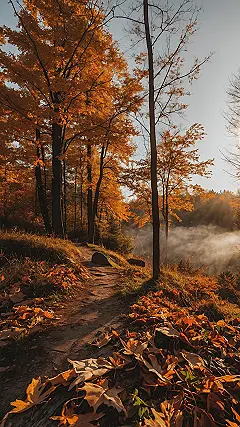 Nature’s Fall Canvas