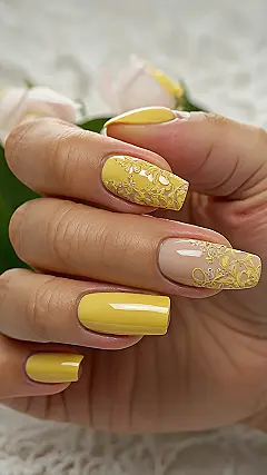Liquid Sunshine Mani