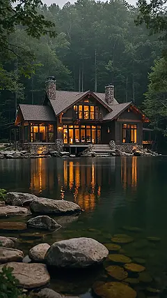 Cozy Hideaways Surrounded by Natural Landscapes