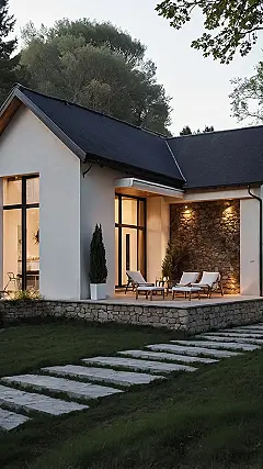 Stone Walls, Warm Heart: French Cottage