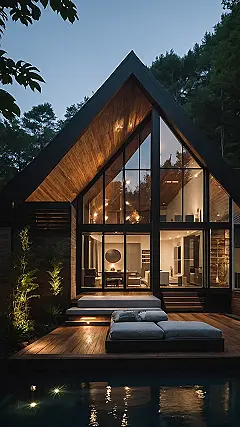 Modern Minimalist Oasis: