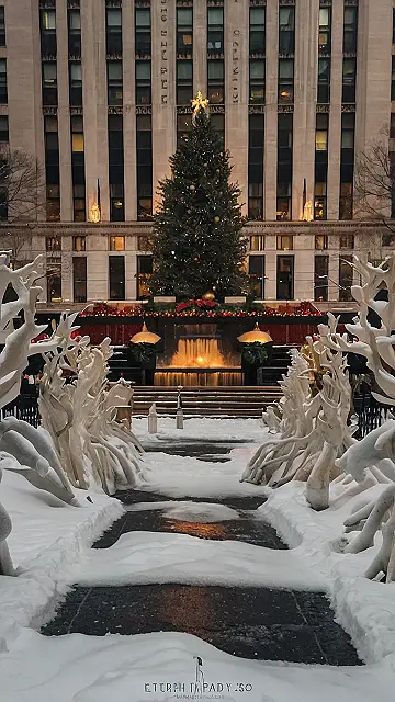 NYC Christmas Sparkle:  Tree of Memory