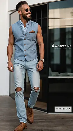 Blazer Meets Blue Jeans