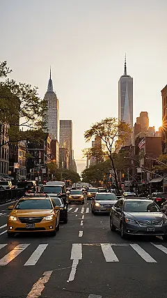 Sunsets Paint the City