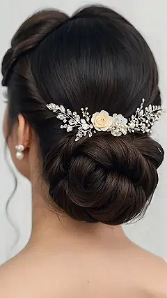 Bridal Hair Bloom