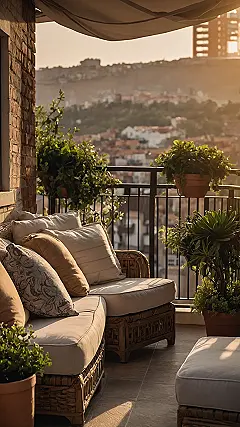 Unwind On Your Balcony