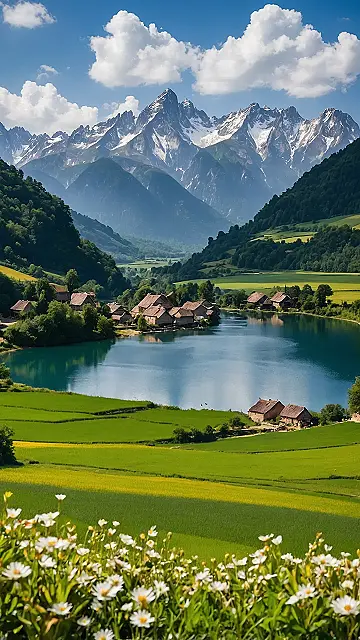 Palette of Village Life