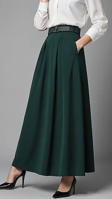 Skirt Fall Outfits:  “Flowy and Fabulous!”