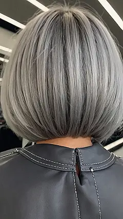 Grey Bob Hairstyles: Rocking The Silver Look