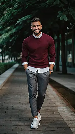 Winter Fashion:  He’s Got the Effortless Look