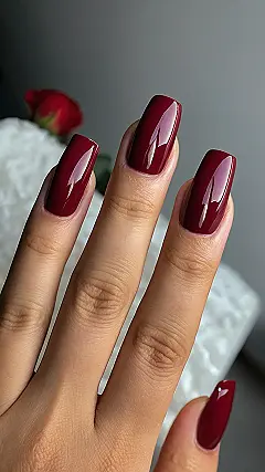 Berry Wine Nails