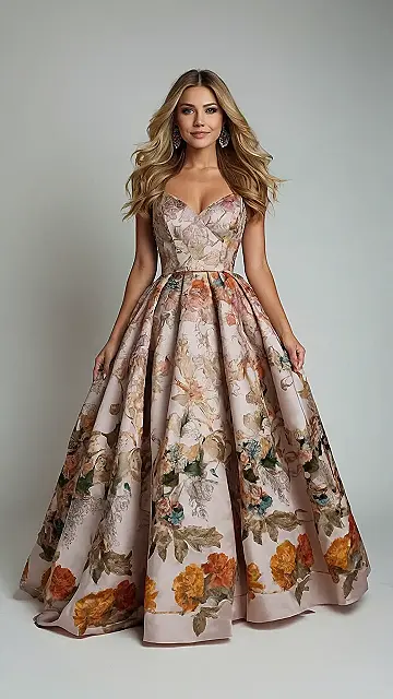 Sunflower Power Dress: Elegant & Classy!