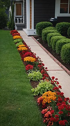 A Home’s Floral Welcome Mat