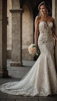 Bold Bridal Statement