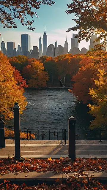 Autumn’s Cityscape