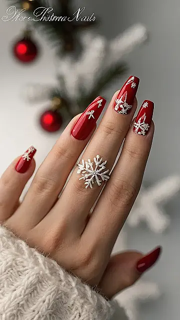Jingle Bell Nails