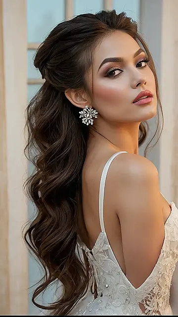 Showstopping Half-Up