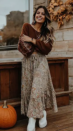 Spice & Soul: Boho Fall Vibes