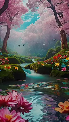 Blooming Stream