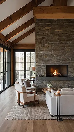 Living Room’s Warm Heart