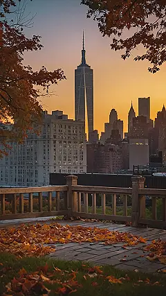 Autumn’s Concrete Jungle