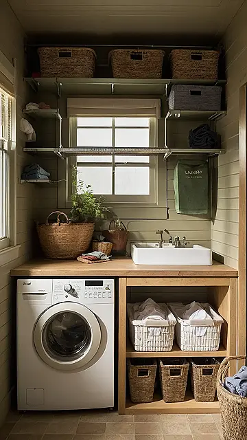 Clean Chic Laundry Haven