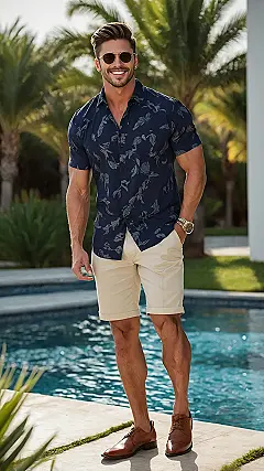 Poolside Americana Flair