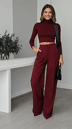 Wine Pant Chic