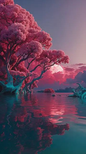 Pink Paradise Pixels