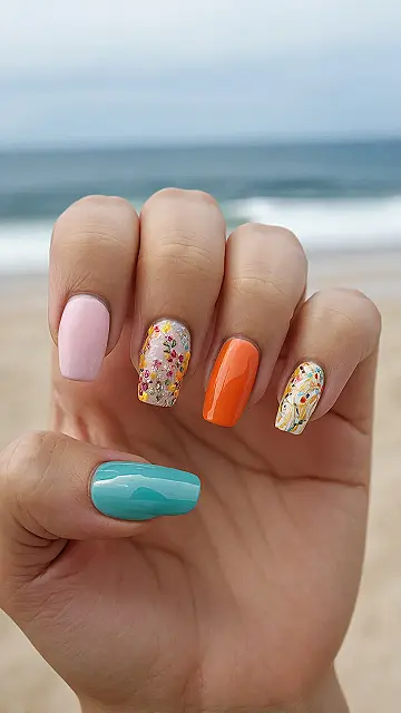 Beach Escape Mani
