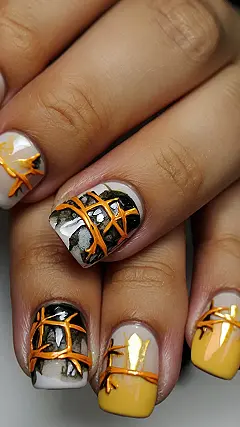 Scarecrow Chic: Nails That’ll Scare Up Some Style:
