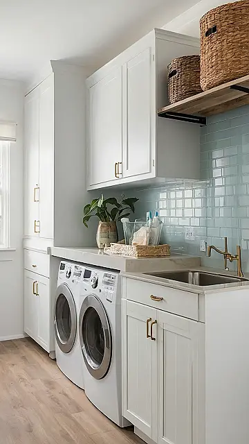 Organized Laundry Oasis