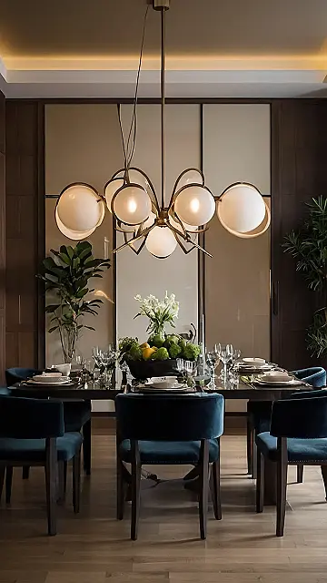 Dinner’s Dramatic Lighting