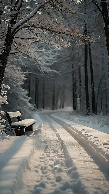 *   Snow Kissed Sanctuary