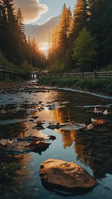 Sunset Serenity: Where Nature Reflects