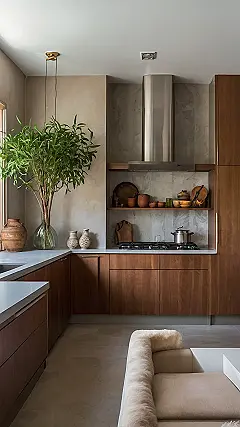 Cabin Kitchen Comfort