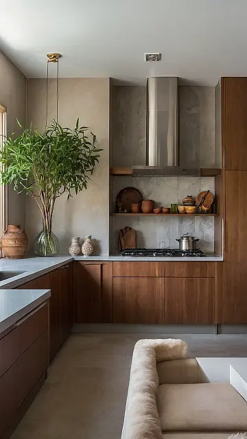 Cabin Kitchen Comfort