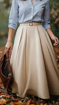 Skirt Season: Fall’s Confident Look