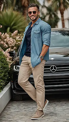 Fashion for the Man Who’s Arrived