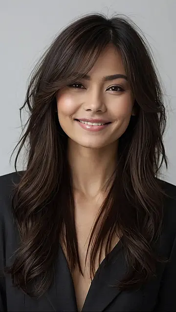 Modern Layered Hair