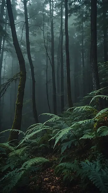 Moonlit Forest Whispers